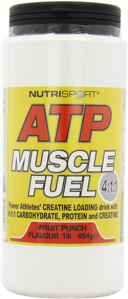 NutriSport ATP Muscle Fuel 454g Fruit Punch - Sport Supplements at MySupplementShop by NutriSport