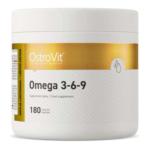 OstroVit Omega 3-6-9 180 Caps - Sports Supplements at MySupplementShop by Ostrovit