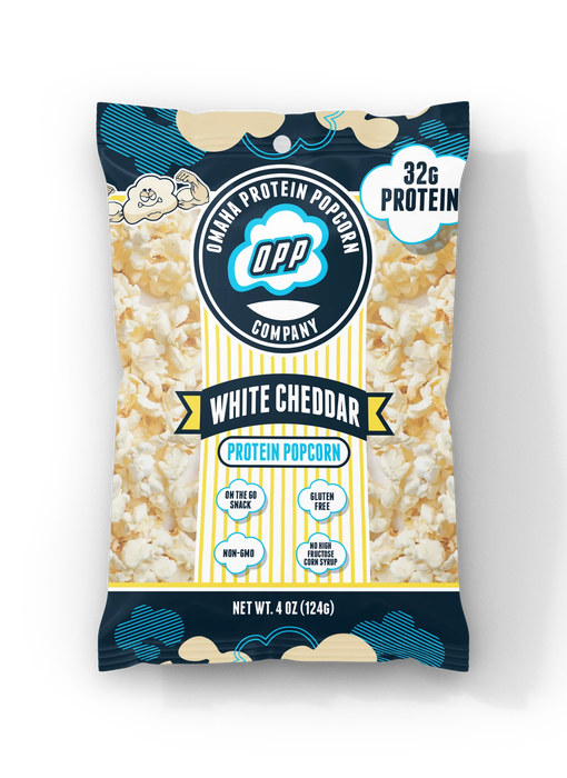 Omaha Protein Popcorn – High Protein Snack Variety | 8 Gourmet Flavours
