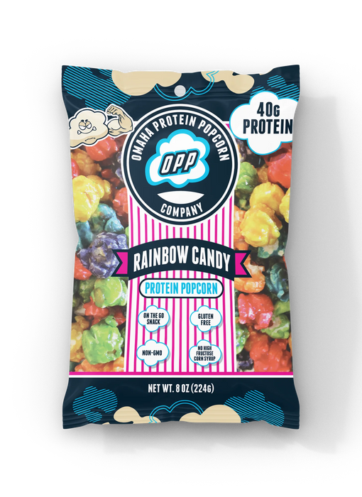 Omaha Protein Popcorn – High Protein Snack Variety | 8 Gourmet Flavours