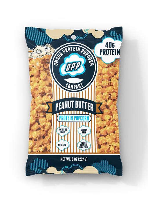 Omaha Protein Popcorn – High Protein Snack Variety | 8 Gourmet Flavours