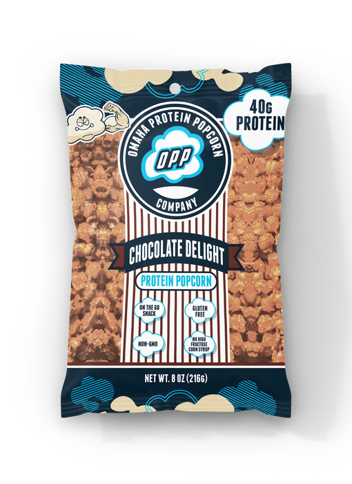Omaha Protein Popcorn – High Protein Snack Variety | 8 Gourmet Flavours
