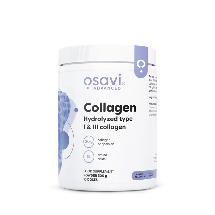 Osavi Collagen Hydrolyzed, Type I & III - 300g