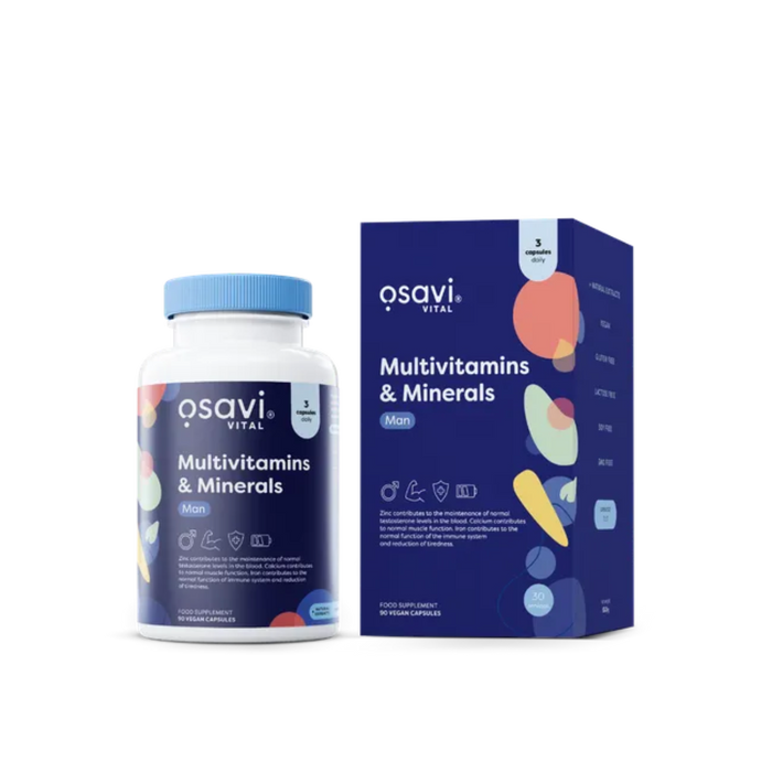 Osavi Multivitamins & Minerals Man - 90 vegan caps