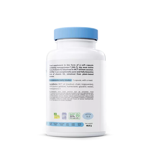 Osavi Vitamin K2 MK7 100mcg 120 softgels - Nutritional Supplement at MySupplementShop by Osavi