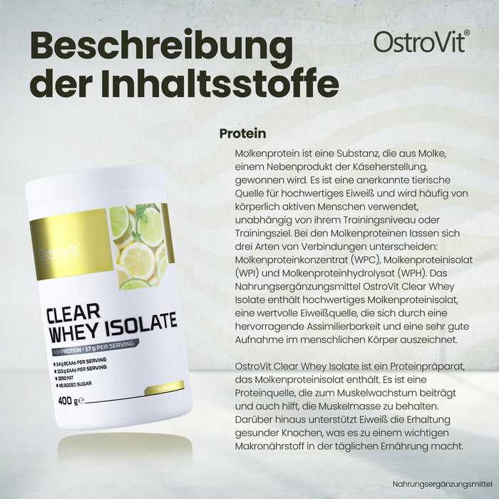 OstroVit Clear Whey Isolate 400g