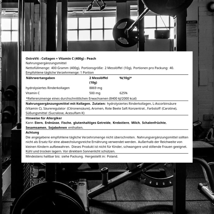 OstroVit Collagen + Vitamin C 400g