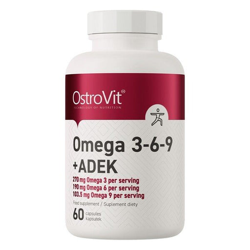 OstroVit Omega 3-6-9 + ADEK - 60 caps