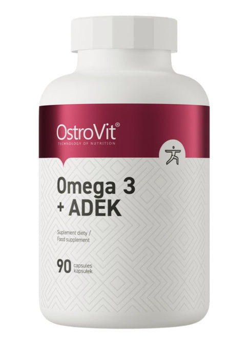 OstroVit Omega 3 + ADEK - 90 caps