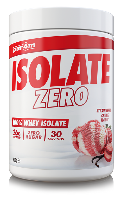 Per4m Isolate Zero | Zero Sugar Ultra Pure Whey Protein Iolate - Strawberry - Whey Proteins at MySupplementShop by PER4M Nutrition