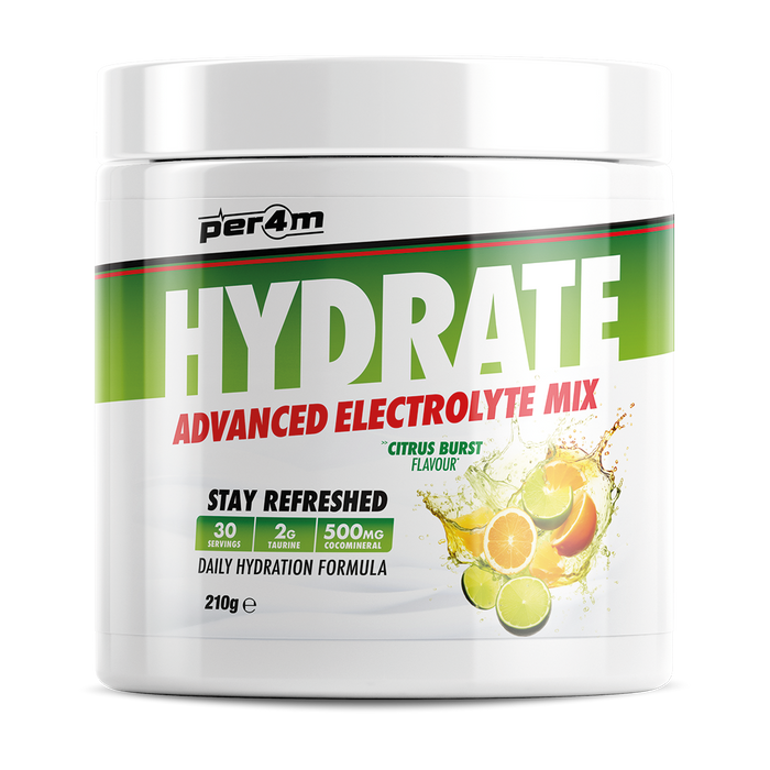 Per4m Hydration Electrolyte Mix 30 Servings - Citrus Burst - Electrolyte Replacements at MySupplementShop by PER4M Nutrition