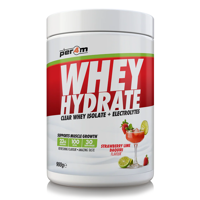 Per4m Whey Hydrate | Clear Whey Isolate Protein Drink with Electrolytes | 23g Protein, Fast Absorption, Fruity Flavour