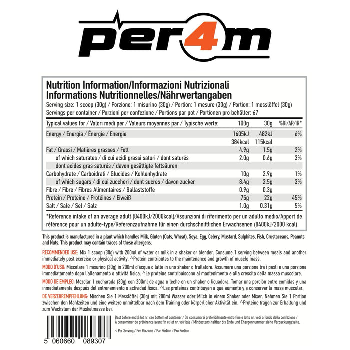 Per4m Whey Protein 2.01kg