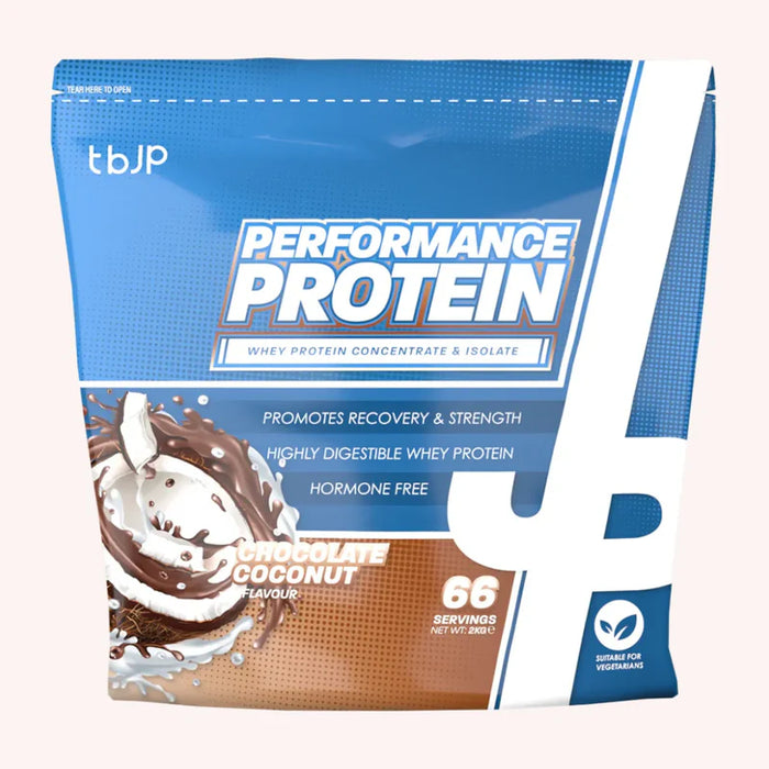 Trained by JP Performance Protein 2kg – 66 Servings | Whey Blend | High Protein Recovery