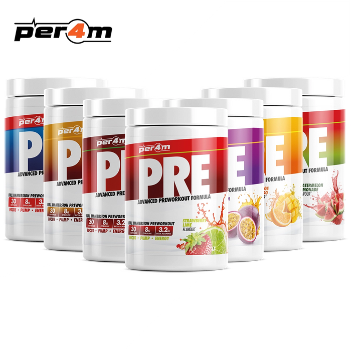 Per4m Pre Workout Stim 570g 30 Servings - Pre Workout at MySupplementShop by PER4M Nutrition