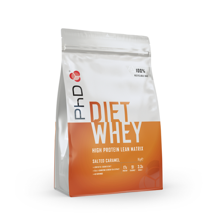 PhD Nutrition Diet Whey 1Kg - Salted Caramel - Protein at MySupplementShop by PhD
