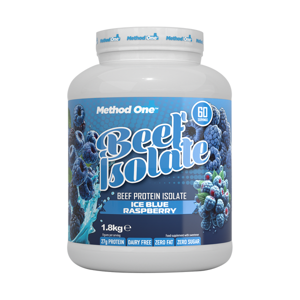 Method 1 Beef Isolate 1.8kg - Ice Blue Raspberry - Sports Nutrition at MySupplementShop by Method
