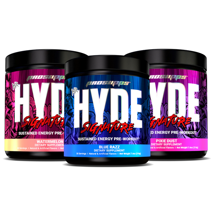 Mr. HYDE® Signature V2 Pre-Workout 30 Servings – Energy, Focus & Pump Enhancer