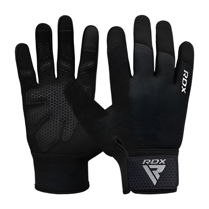 RDX Gym Weight Lifting Gloves W1 Plus Full Army Green