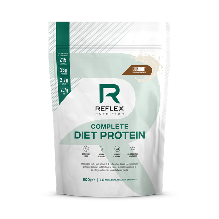 Reflex Nutrition Complete Diet Protein 600g - Coconut - Protein Powder at MySupplementShop by Reflex Nutrition