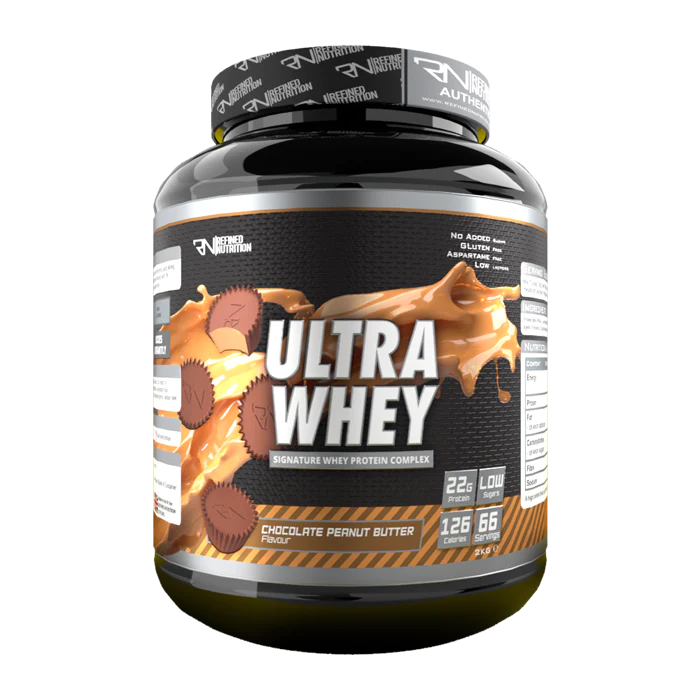 Refined Nutrition  Ultra Whey 2kg - Chocolate Peanut Butter - Sports Nutrition at MySupplementShop by Refined Nutrition