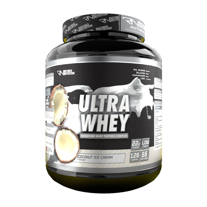 Refined Nutrition  Ultra Whey 2kg - Coconut Ice Cream - Sports Nutrition at MySupplementShop by Refined Nutrition