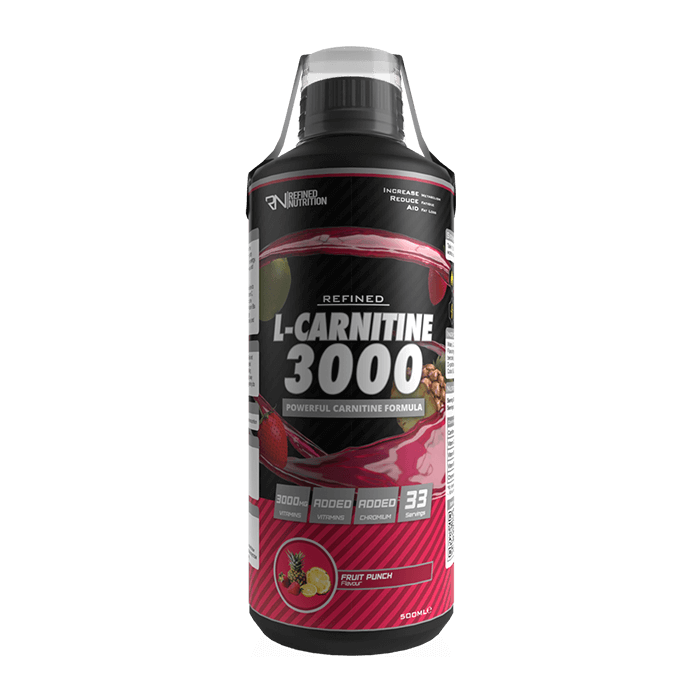 Refined Nutrition L-Carnitine 3000 500ml - Fruit Punch - Sports Drink at MySupplementShop by Refined Nutrition