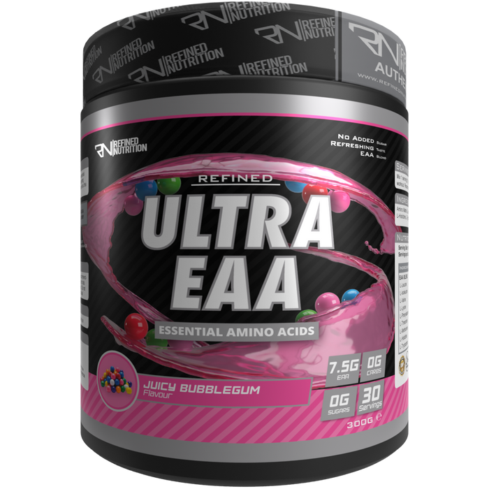 Refined Nutrition Ultra EAA 300g - Bubblegum - Sports Nutrition at MySupplementShop by Refined Nutrition