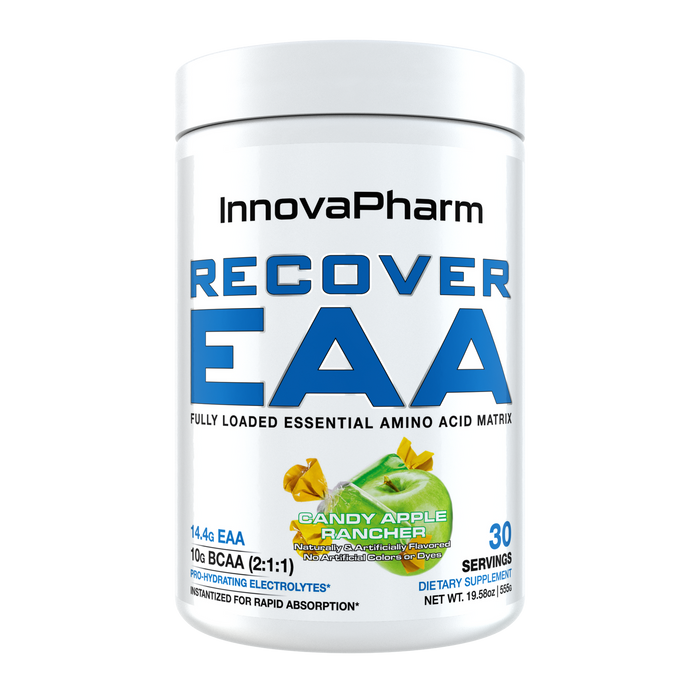 Innovapharm Recover EEA 555g - Candy Apple Rancher - EAA Supplement at MySupplementShop by Innovapharm
