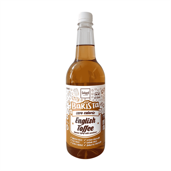 The Skinny Food Co Coffee Syrup 1000ml - English Toffee Coffee Syrup - Health Foods at MySupplementShop by The Skinny Food Co