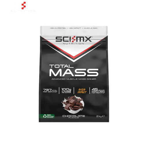 Sci-MX Total Mass 2kg 16 Servings - Mass Gainer at MySupplementShop by Sci-MX