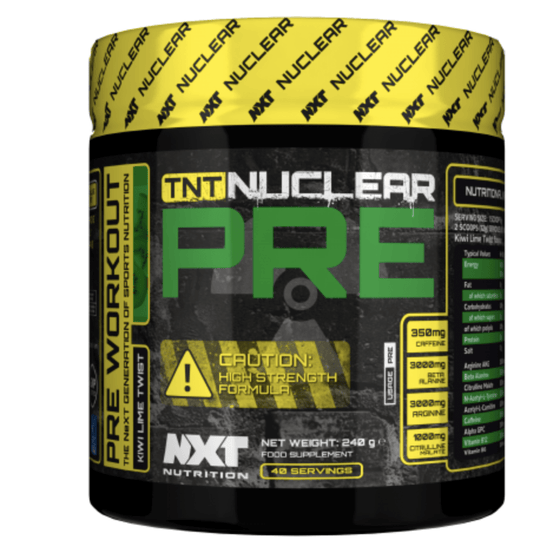 NXT Nutrition TNT Nuclear PRE-workout 40 servings - Pre-Workout at MySupplementShop by Nxt Nutrition