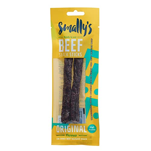 Smally's Beef Snack Sticks 15x40g - Original - Health Foods at MySupplementShop by Smally's Beef