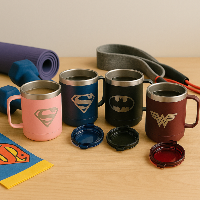 SmartShake Bohtal Insulated Coffee Mug - DC Comics 350ml