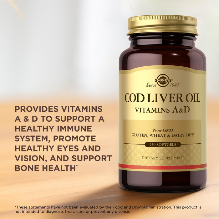 Solgar Cod Liver Oil 250 SGL