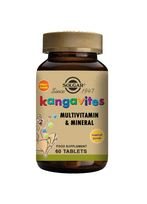 Solgar Kangavites Multivitamin Tropical Punch 60 Tables