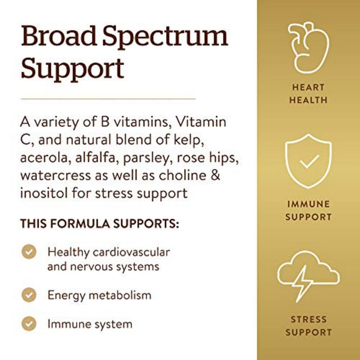 Solgar Vitamin B-Complex with Vitamin C 250 Tablets