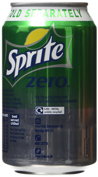 Sprite Zero Sugar can 24 x 330ml