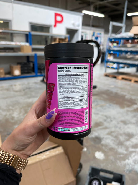 Stacker2 Europe Black Burn - 120 caps