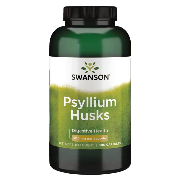 Swanson Flohsamenschalen, 610 mg – 300 Kapseln