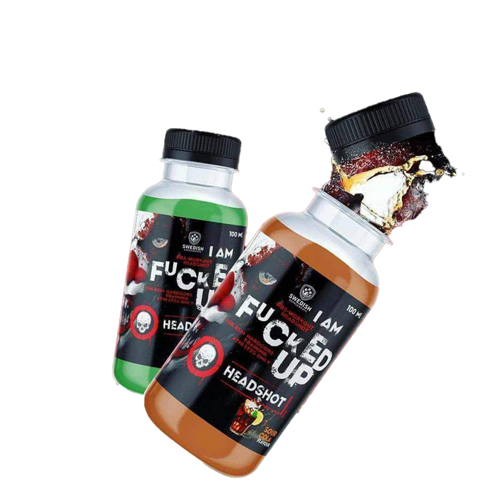 Swedish Supplements Fucked Up Headshot 12x100ml Himbeere