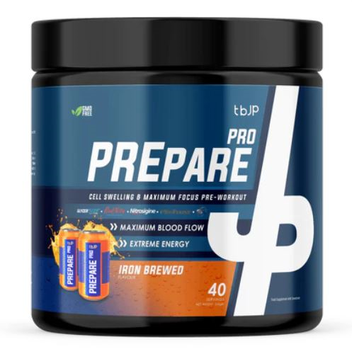 Trained By JP PrePare Pro 340g - Pre Workout at MySupplementShop by Trained By JP