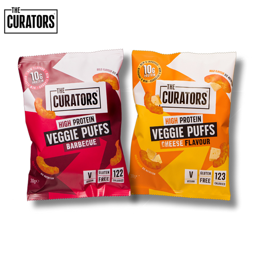 The Curators Veggie Puffs 20x30g - Snack Chip And Crisp at MySupplementShop by The Curators