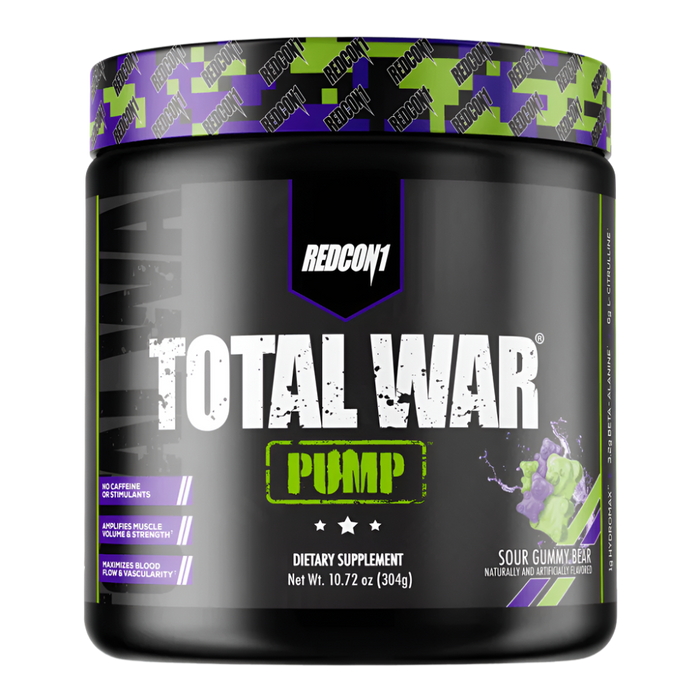 Redcon1 Total War Pump Non Stim Pre Workout 30 Servings