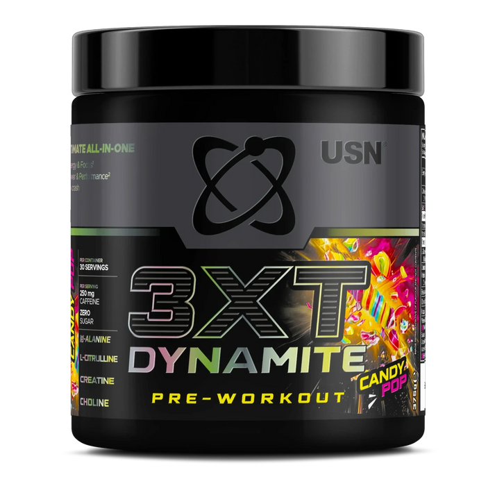 USN 3XT Dynamite 375g – High-Performance Pre-Workout for Energy & Focus