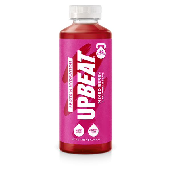 Upbeat Protein Hydration 12x500ml Mixed Berry - Protein at MySupplementShop by Upbeat