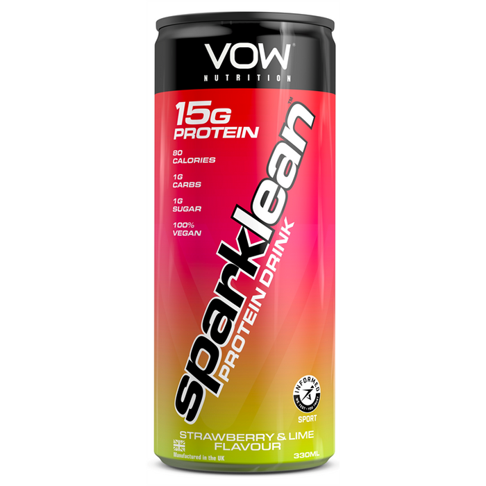 VOW Nutrition Sparklean Protein Drink 12x330ml -  at MySupplementShop by VOW Nutrition