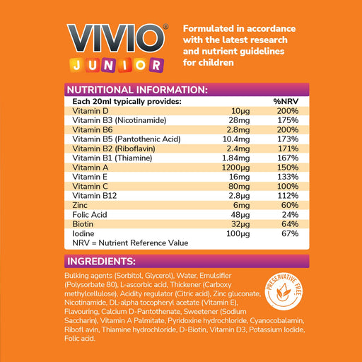 Vivio Junior Multi-Vitamin Tonic