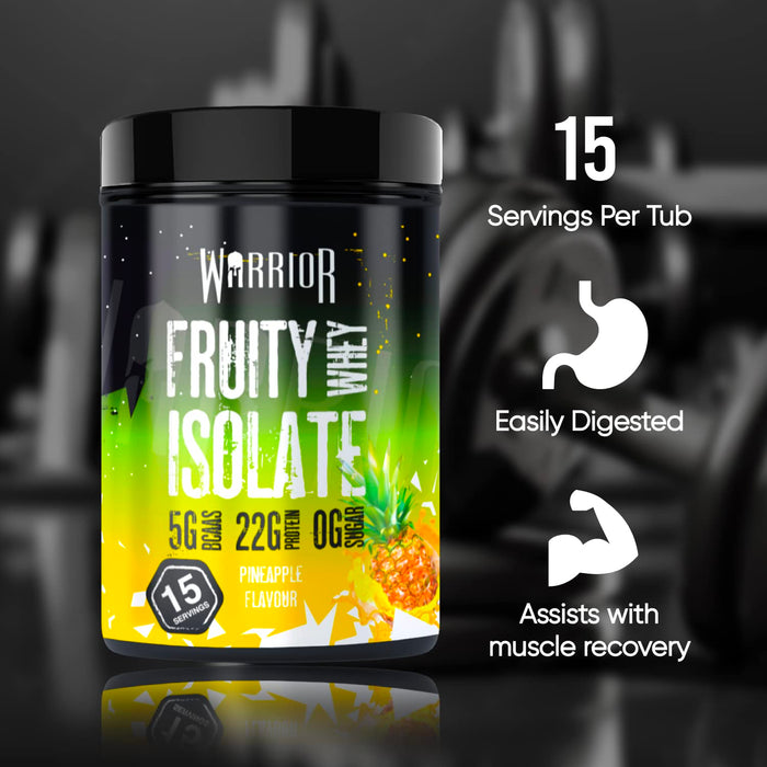 Warrior Fruity Whey Isolate 375g - Whey Proteins at MySupplementShop by Warrior