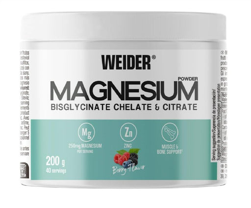 Weider Magnesium Bisglycinate Chelate & Citrate 200g